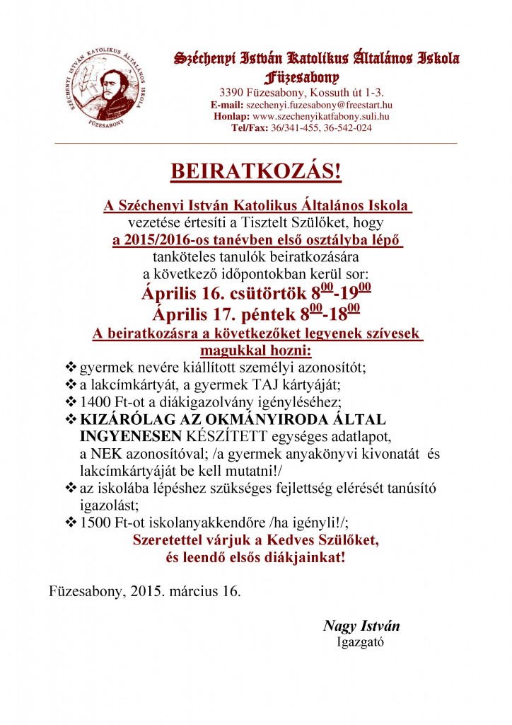 Beiratkozás 2015-2016 Sz fejléces-1a